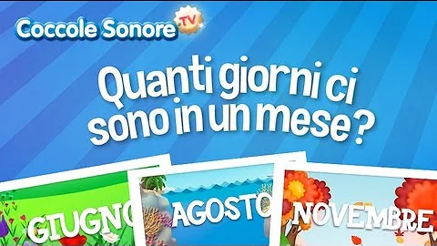 Quanti giorni ha ciascun mese?