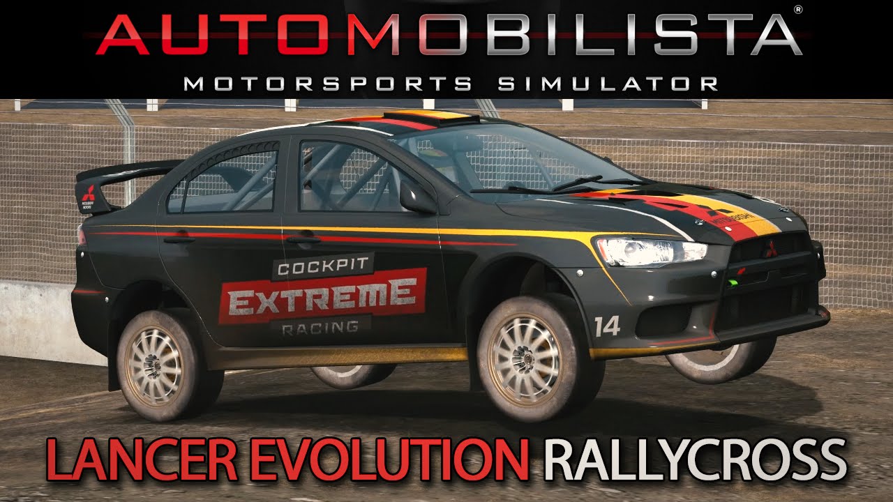 Lancer Evo Rallycross | Automobilista Beta [GER] [HD] Tykki Dirt 2 ...