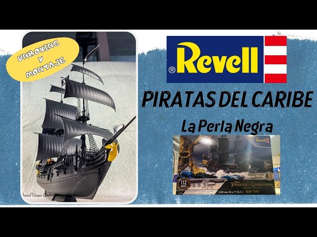 Maqueta del barco pirata Black Pearl