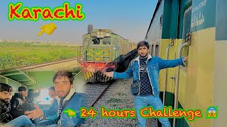 24 Hours In A Train Beggining Of The Trip Lahore To Karachi Hamza Sidhu Vlog 