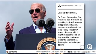 President Joe Biden set to visit Ann Arbor on Friday