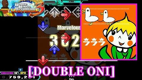 【DDR UNIVERSE 3】 777 / EeL [DOUBLE ONI] 譜面確認+Clap
