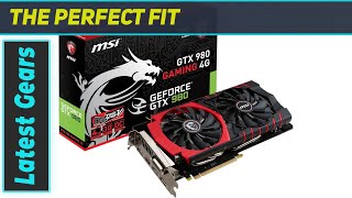 MSI GTX 980 GAMING 4G: Elevate Your Gaming Experience with EyeRest