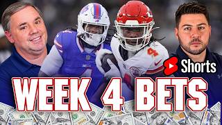 NFL Week 4 Picks & Sunday Betting Preview SHORTS LIVE | THE PLAYBOOK 📱