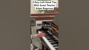 3 Easy Left Hand Tips - Hymn Improvising