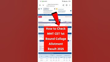 mht cet cap round 1 result 2025 | mht cet cap 1 allotment time | mht cet cap round 1 allotment list