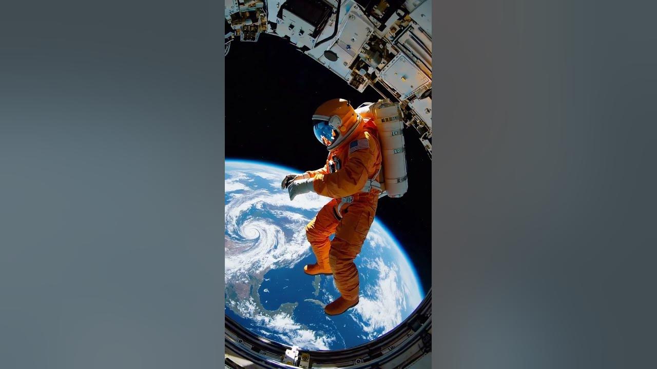 First-Person View: Astronaut's Incredible GoPro Footage on the Space Station! 🚀
