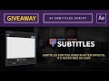 SF - SUBTITLES | DIGI Tools Blog