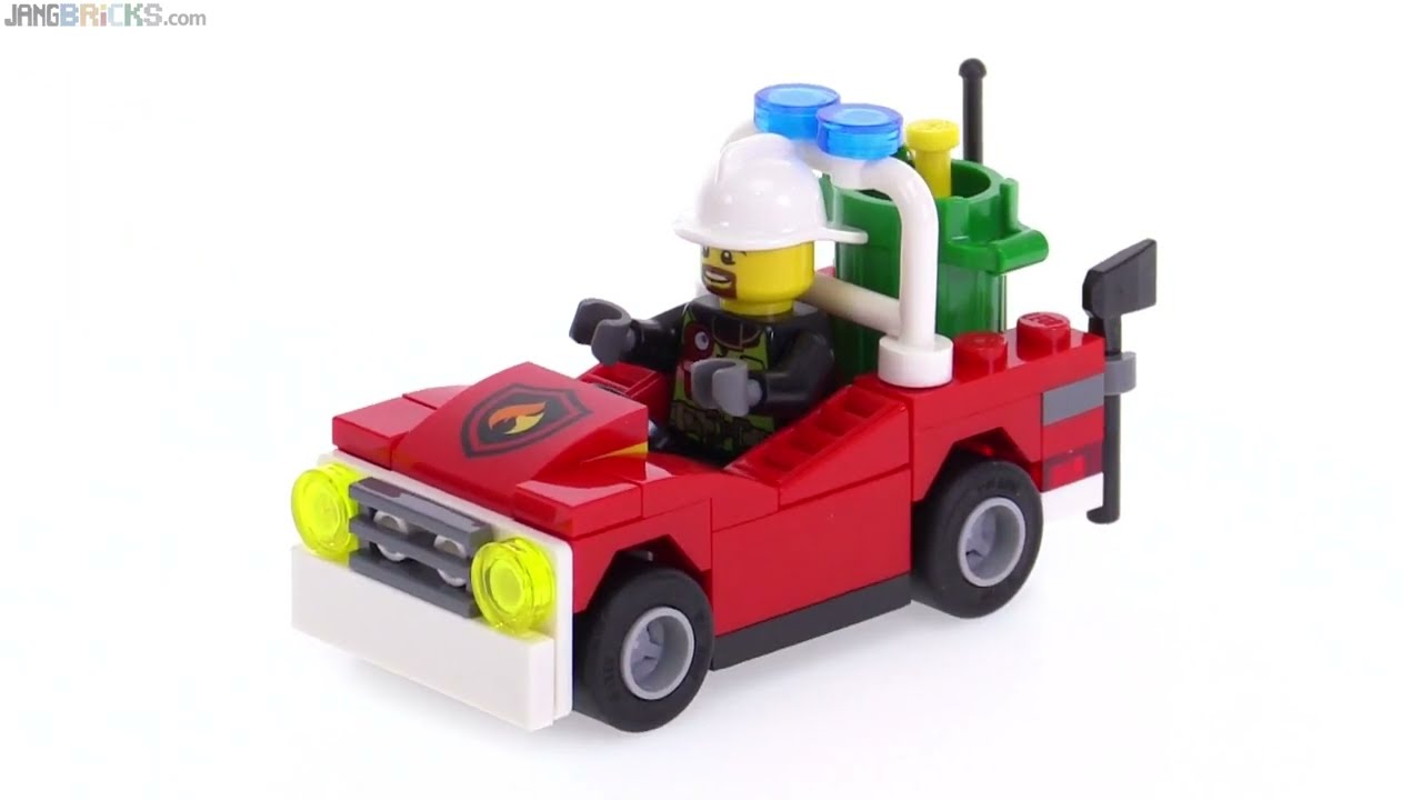 🔄 LEGO City 2016 Fire Car polybag review! 30347 re upload