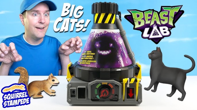 Beast Lab, Laboratoire d'expérimentation Slime pour la création de Beast  Shark 20 cm avec lumières, sons et accessoires