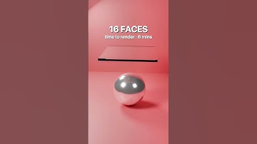 3D Cloth Simulation 1 v/s 1024 Faces #blender #blenderanimation