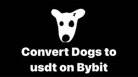How to convert Dogs to USDT on Bybit
