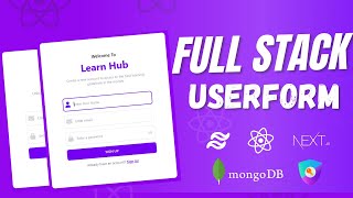 How To Create a Sign In And Sign Up Form using React Js and MongoDB and Next Auth