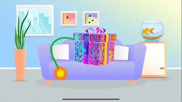 4 Minute Timer - Present Explosion (Online Stopwatch Countdown)