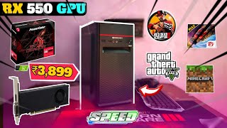 RX 550 2GB GDDR5 Review 🔥 | Best Budget GPU For Gaming in 2025?