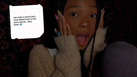 ASMR telling my subscribers deepest secrets 🤭 + cupped whispering