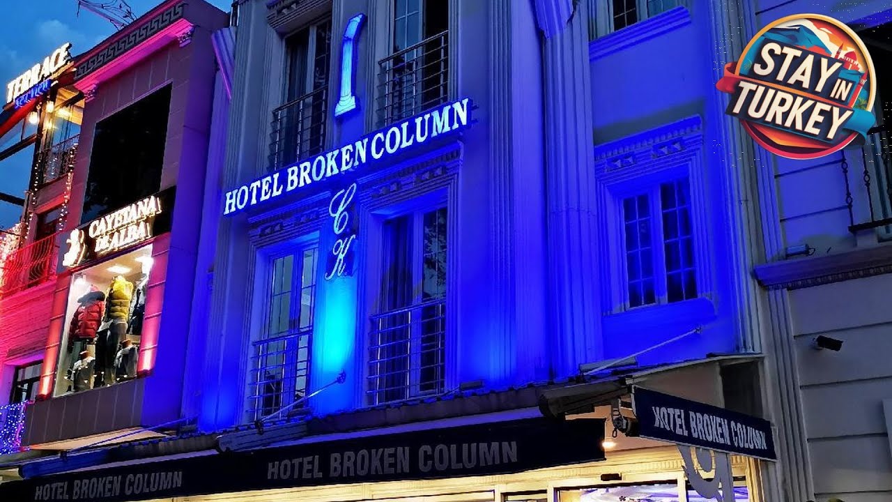 Hotel Broken Column | İstanbul, Turkey | Hotel Review ⭐