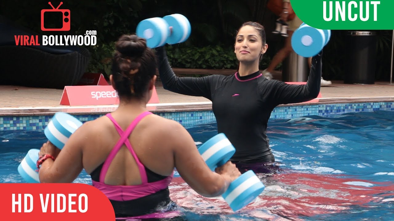 UNCUT - Speedo AquaFit underwater with Yami Gautam and Pooja Arora
