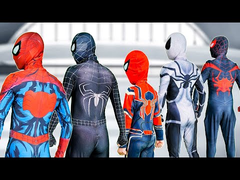 TEAM SPIDER-MAN in REAL LIFE || KID SPIDER MAN Is KIDNAPPED ( LIVE ACTION STORY )