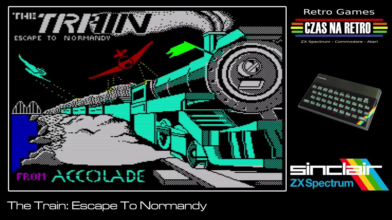 The Train: Escape To Normandy (1988) - ZX Spectrum - YouTube