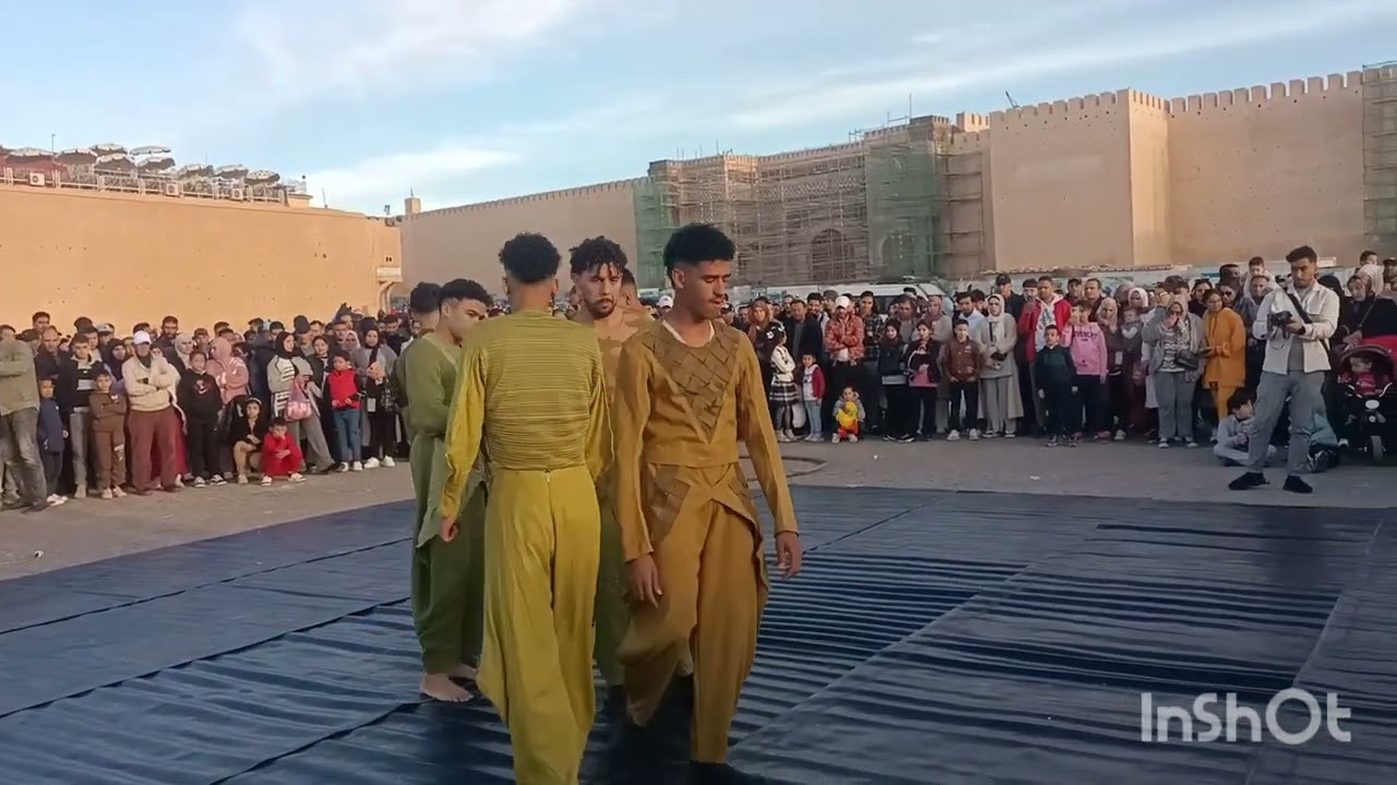 عرض بساحة الهديم بمهرجان مكناس للمسرح