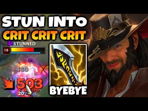 CRIT TWISTED FATE just STUNS YOU UNTIL YOU DIE FROM AUTOS. It's SO STRONG FOR CARRYING.