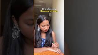 Girls things #mehndi #relatable #viral #trending #telugu