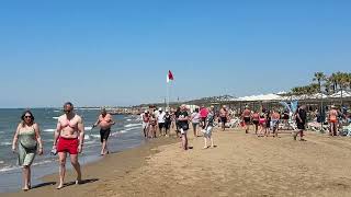 Der Strand von Side\Kumköy HEUTE. Türkei 20 April 2026 🥰🇹🇷 #side #kumköy #SideTürkei