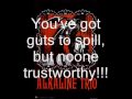 Alkaline Trio Time to Waste (with lyrics)