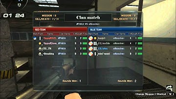 Sudden Attack NA tux2do vs #PAKA (fraps requested) (1/2)