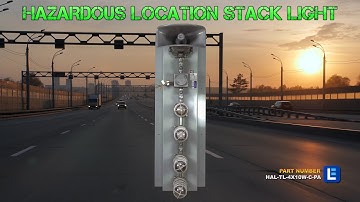 Signal Traffic Light Hazardous Location Stack Light  - Multiple Lamp Colors Class 1 Division 2