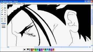 Drawing Hajime Saito On Ms Paint Samurai X