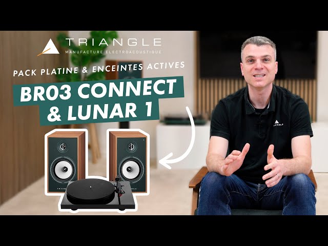 Полічна активна акустична система Triangle Borea BR03 Connect (Burgundy)