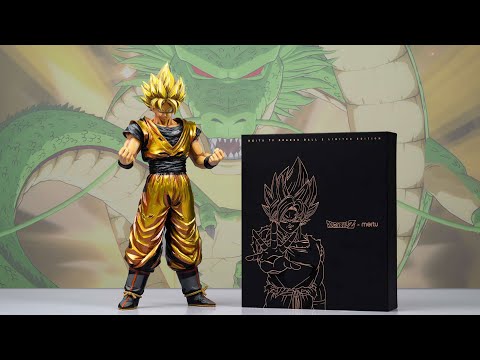 REVIEW MÔ HÌNH DRAGON BALL - GOKU FLAMING GOLD FIGURE LIMITED