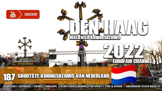 koningskermis – King's fair, Malieveld, The Hague, The Netherlands