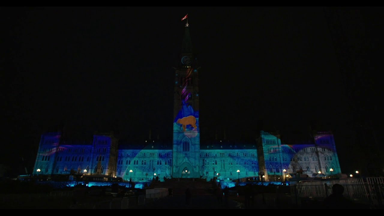 Christmas Lights Across Canada Multimedia Show Sound and Light