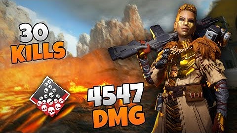 30 KILL GAME WITH BANGALORE! (Smurf) - Apex Legends