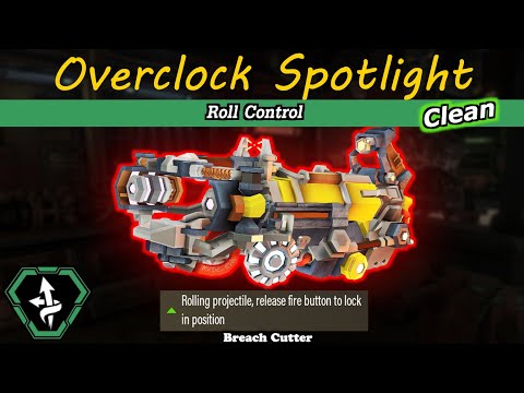 Overclock Spotlight | Roll Control (Clean) | Breach Cutter | Engineer | Deep Rock Galactic