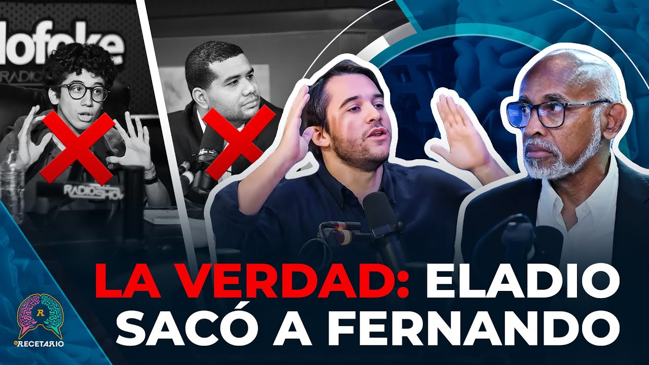 SE DESCUBRE LA VERDAD: ELADIO SACÓ A FERNANDO DE ALOFOKE (EL RECETARIO)