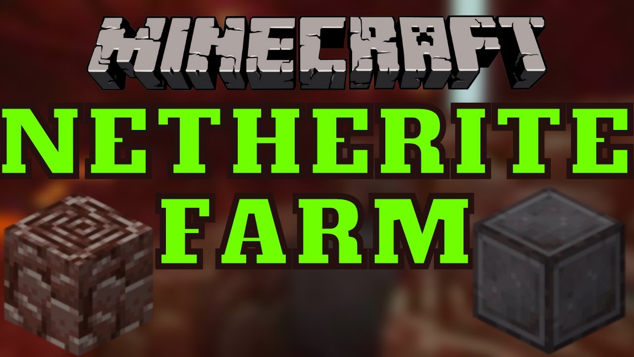 Netherite Farm for Minecraft Bedrock Edition on MCPE, PlayStation, Xbox