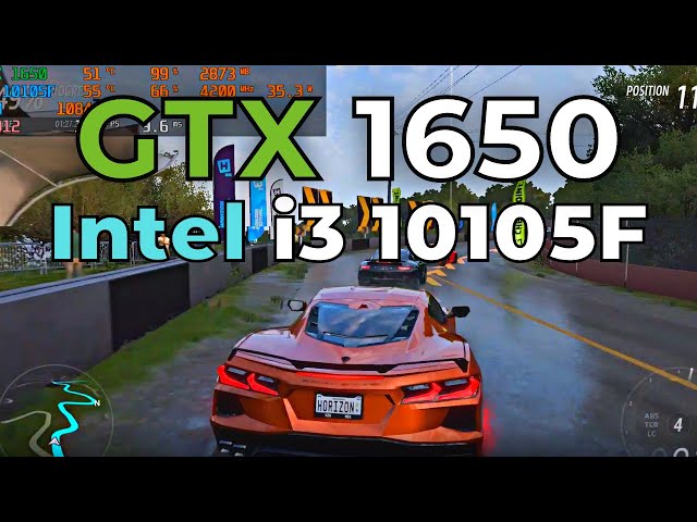 Intel i3 10105F + GTX 1650 Benchmarks 2023 - YouTube