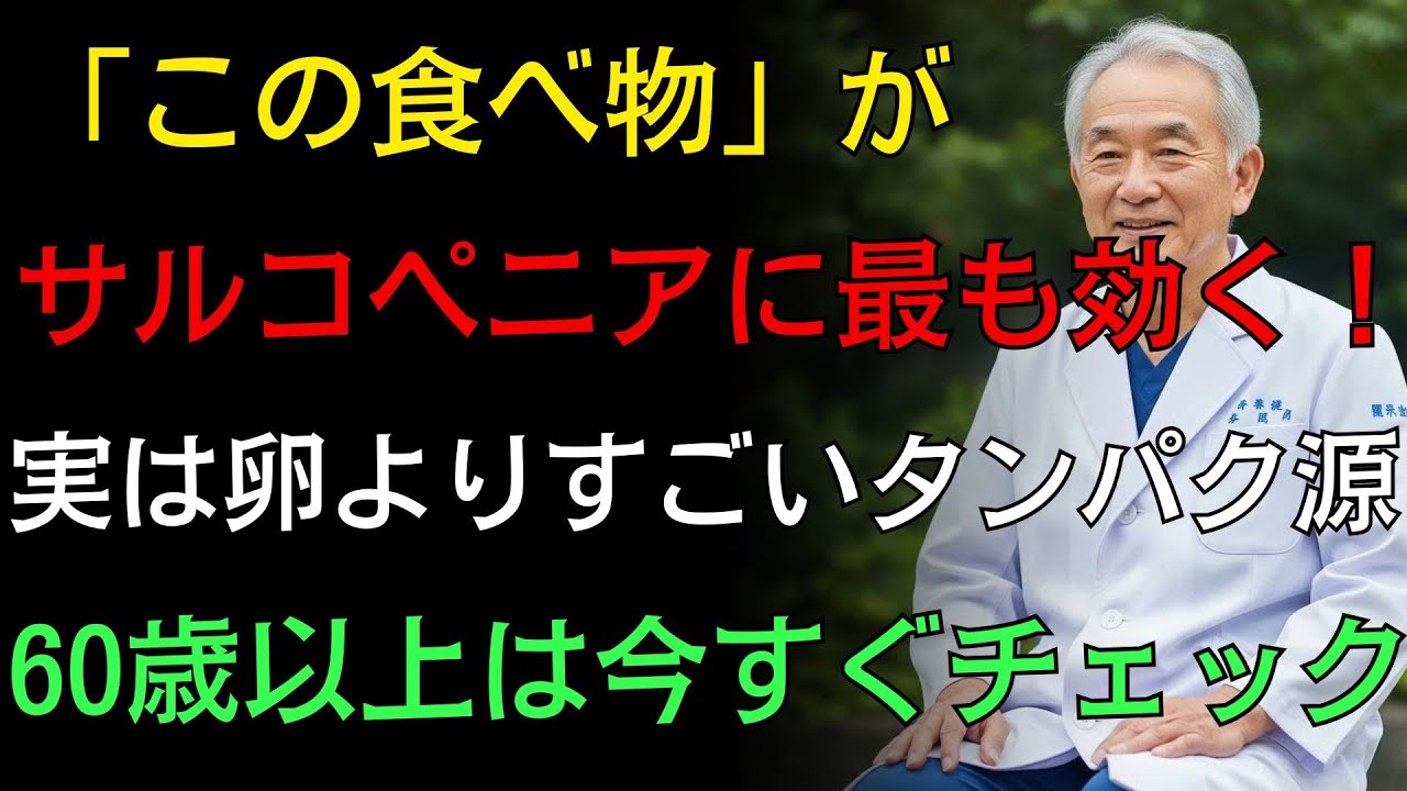92歳の現役医師が明かす 60歳以上の方必見！この食品は卵よりも多くのタンパク質を含み、サルコペニアと戦うのに最も効果的です | 高齢者の健康 | 高齢者健康 | 長生きの知恵 | シニアライフ