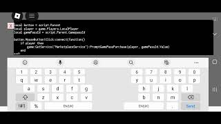 How to make gamepass shop in roblox studio lite