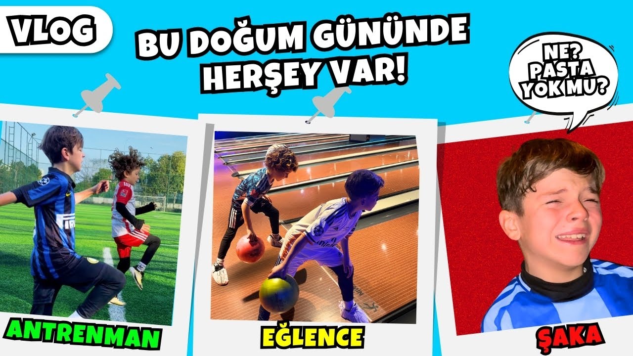 DOĞUM GÜNÜNE İDMANLA BAŞLADIK, BOWLİNG OYNADIK, PASTA YOK DEDİK! | VLOG