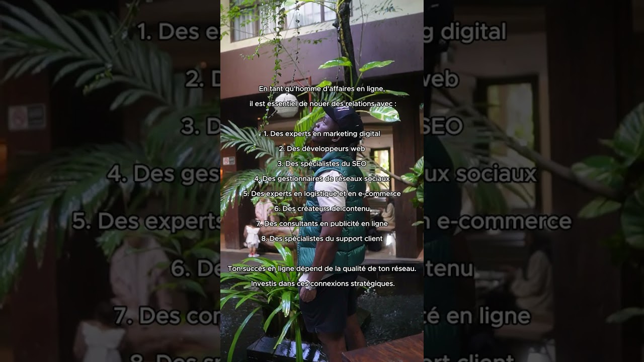 Un entrepreneur en ligne #entrepreneur #shorts #ibrahimkamara #motivation