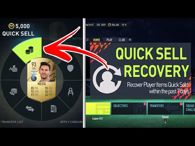 FIFA 23 Quick Sell Recovery Guide – FIFPlay