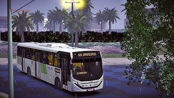 CAIO Apache Vip V OF-1724 - Linha 101/Mapa Barreiros 1 FASE 3.1 - Proton Bus Simulator