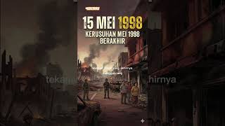 May 15, 1998 - End of the May 1998 Riots