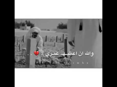 ليتني في قبره وليت عمري له عمر