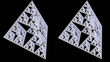 Sierpinski Tetrahedron Folding Animation